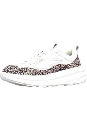 ALFIE & EVIE THURMAN SNEAKER - ANIMAL PRINT WHITE