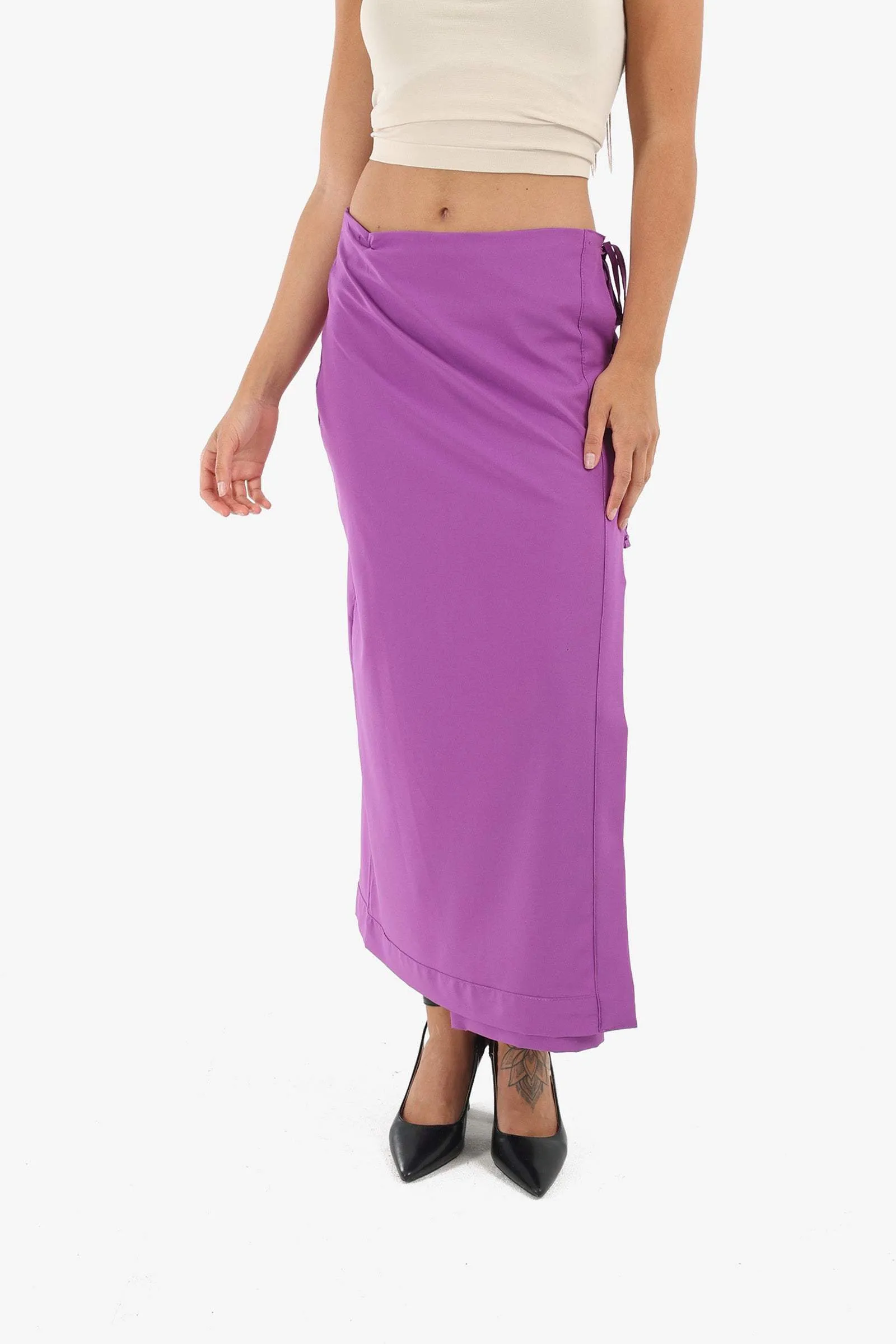 Ankle Length Wrap Skirt