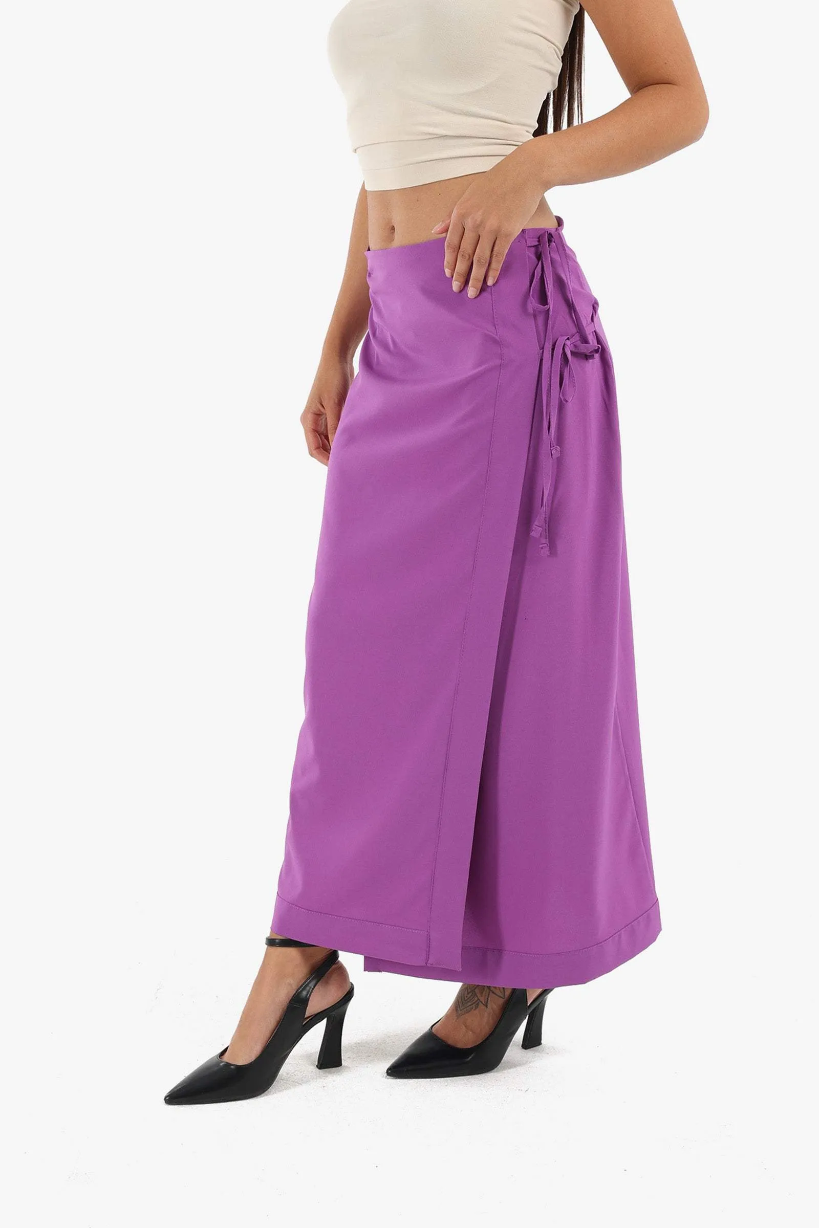 Ankle Length Wrap Skirt