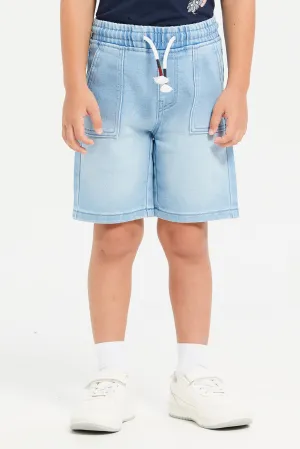 Boys Blue Denim Shorts