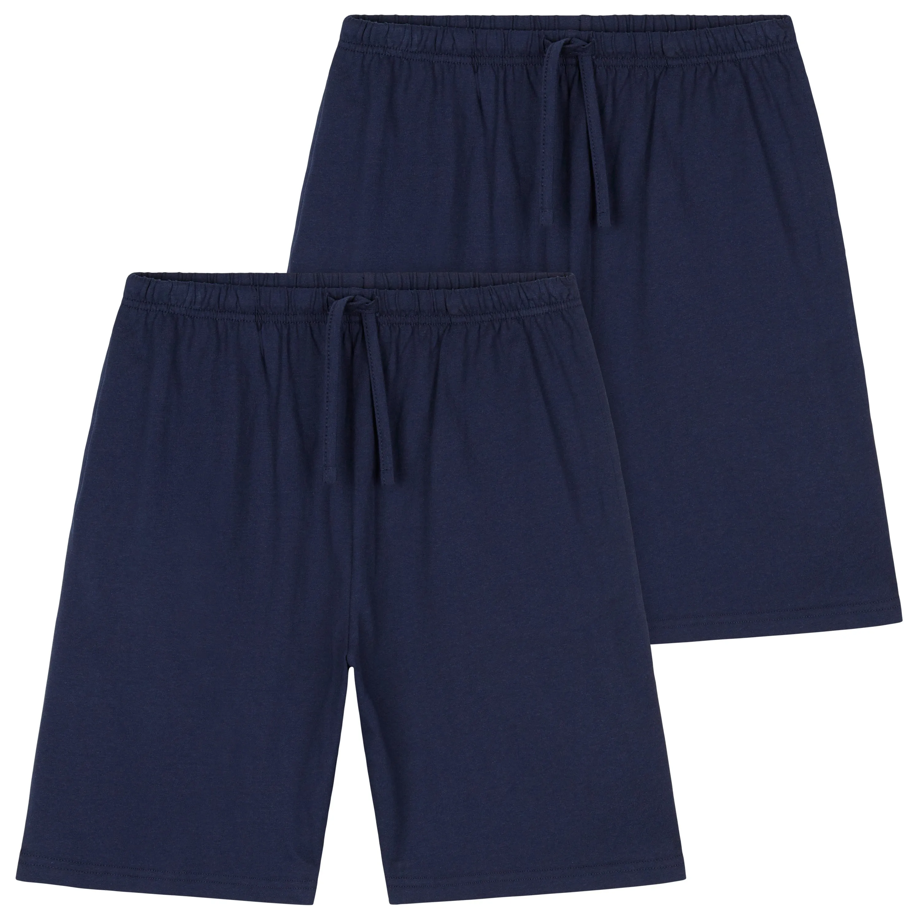 CityComfort Set of 2 Jersey Shorts in 4 Colors with Pockets for Boys