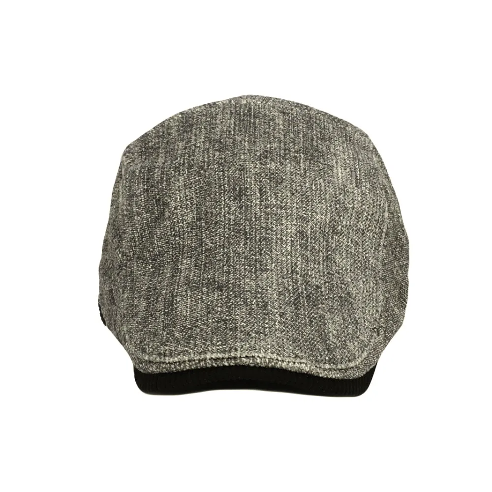 Cotton Twill Newsboy Cap Flat Cap Ivy Gatsby Golf Cabbie Hat YZ30207