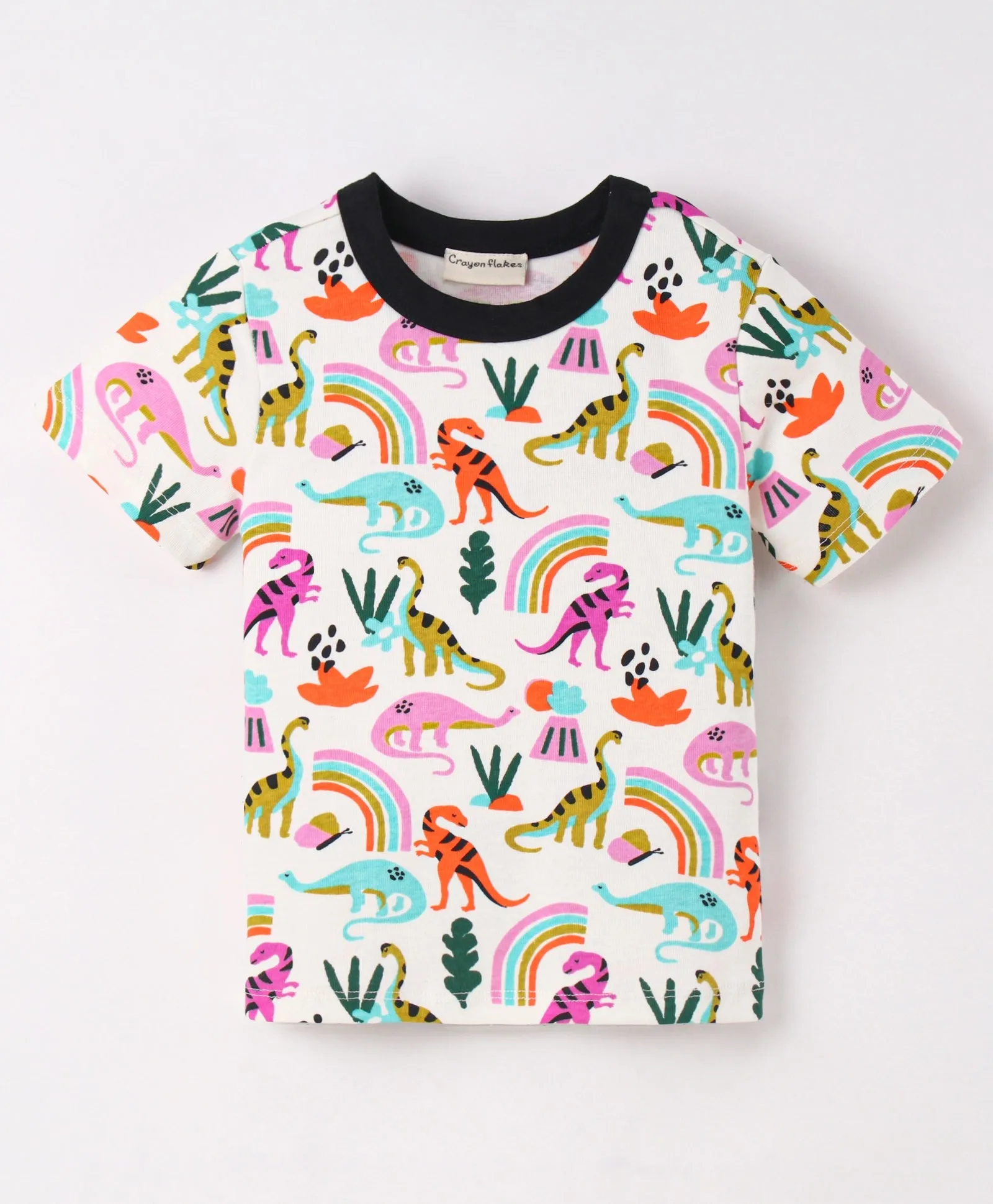 Dinosaur Printed Tshirt Short Set