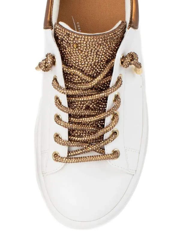 Earl Yellowbox Rhinestone Sneaker in Bronze