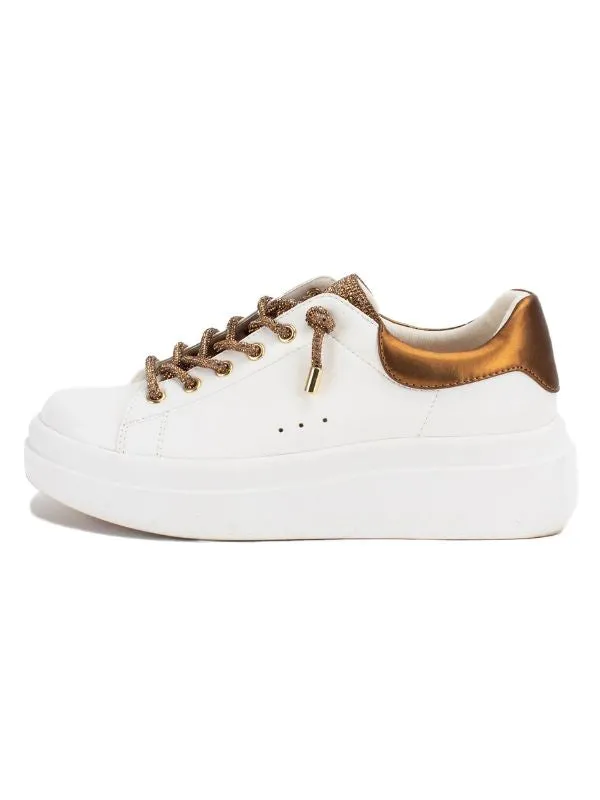 Earl Yellowbox Rhinestone Sneaker in Bronze