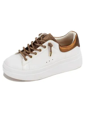 Earl Yellowbox Rhinestone Sneaker in Bronze