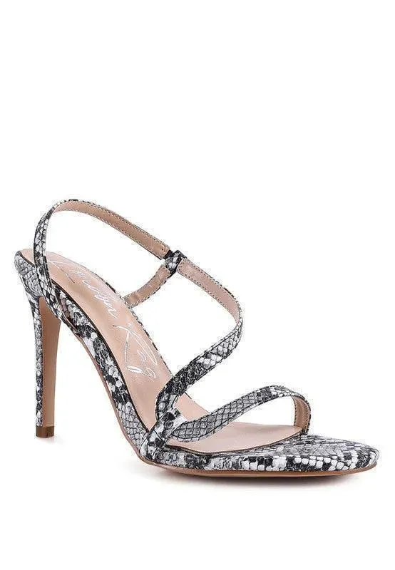 Epoque Heeled Strappy Slingback Sandal