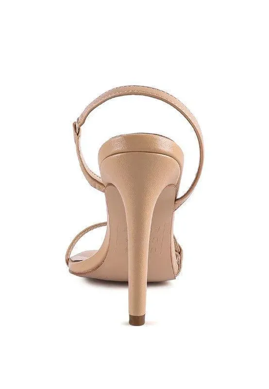 Epoque Heeled Strappy Slingback Sandal