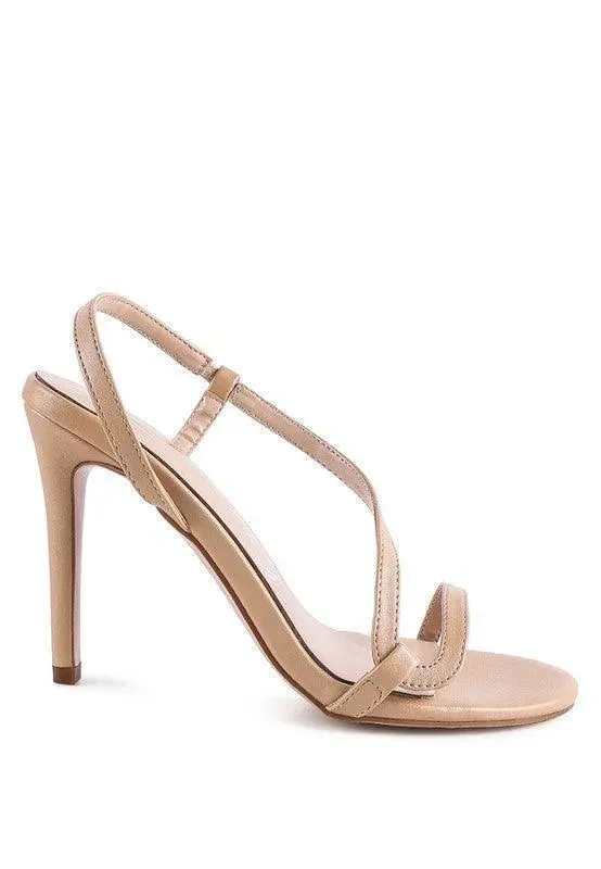 Epoque Heeled Strappy Slingback Sandal