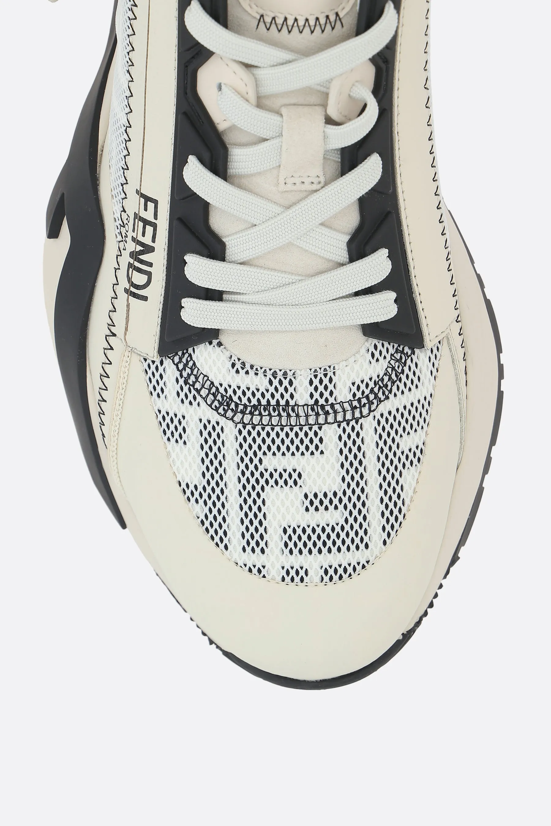 Fendi Flow Sneakers Smooth Leather & Mesh