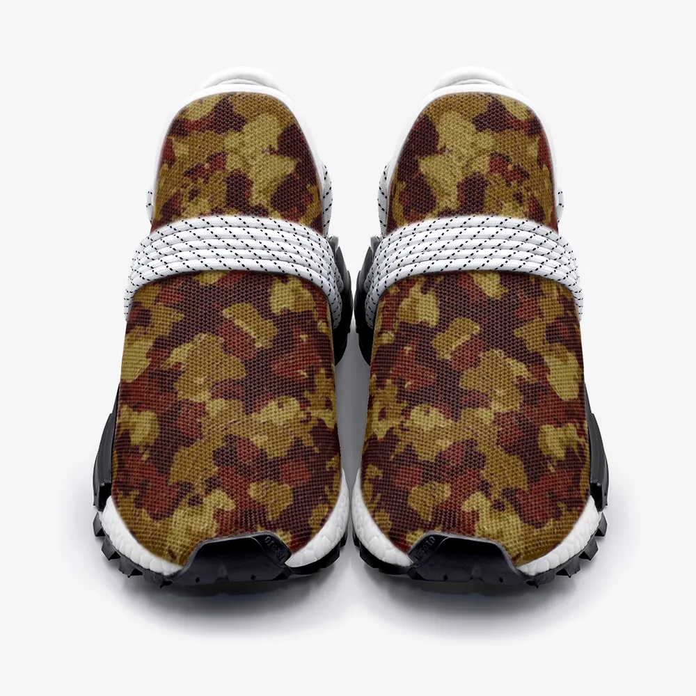 Gold Brown Camouflage Unisex Lightweight Sneaker S-1 Boost