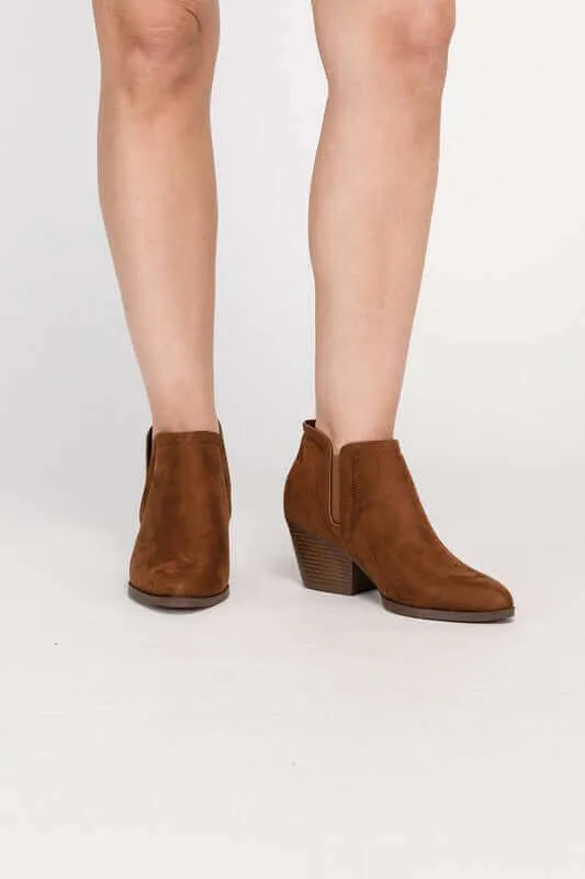 GWEN Casual Suede Ankle Boots