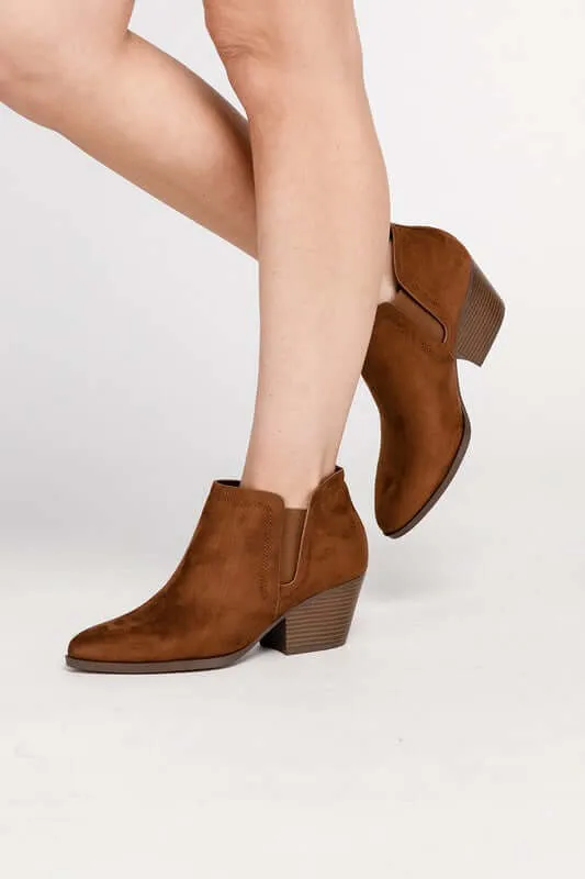 GWEN Casual Suede Ankle Boots