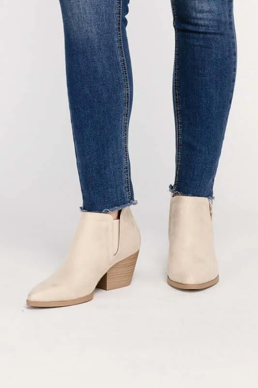 GWEN Casual Suede Ankle Boots