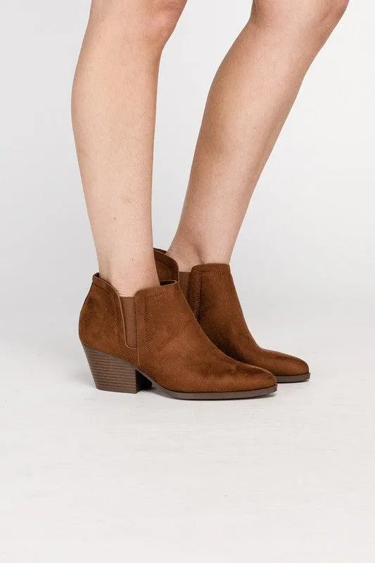 Gwen Suede Ankle Boots