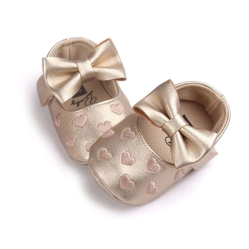 Hearts Baby Moccasins