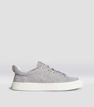 IBI Low Stone Light Grey Knit Sneaker Women