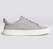 IBI Low Stone Light Grey Knit Sneaker Women