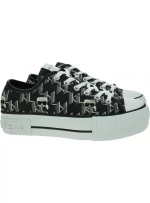 KARL LAGERFELD KAMPUS MAX SNEAKERS IN BLACK