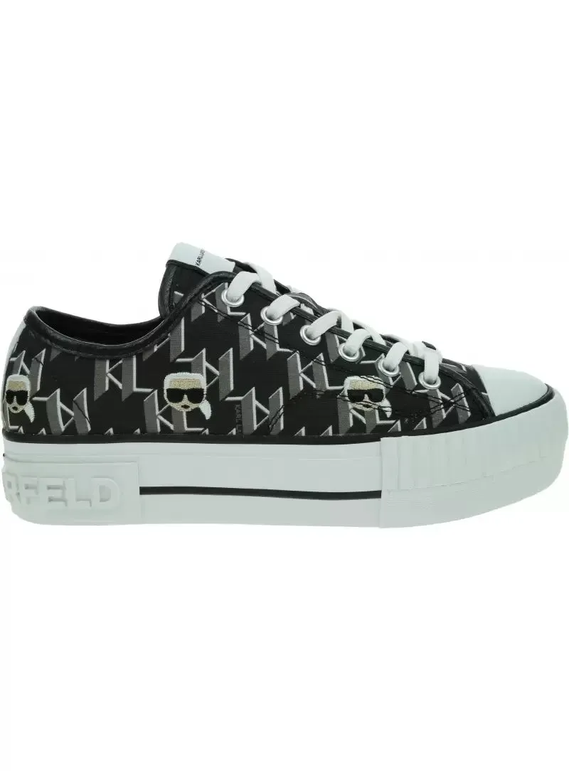 KARL LAGERFELD KAMPUS MAX SNEAKERS IN BLACK