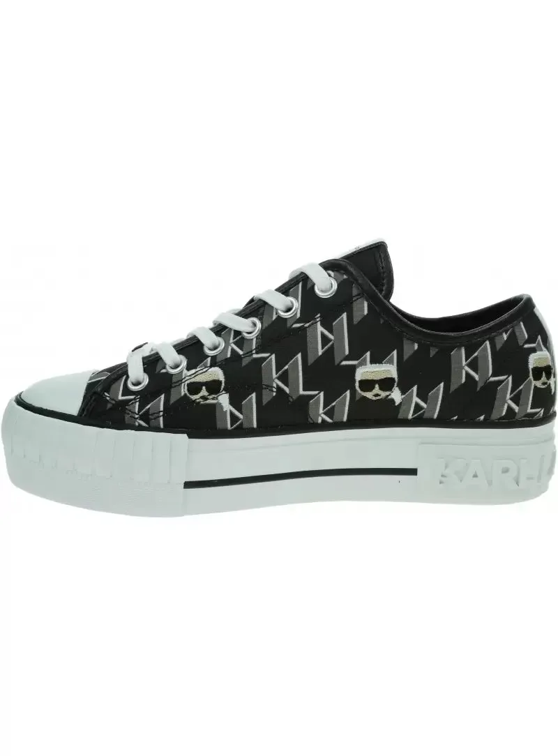 KARL LAGERFELD KAMPUS MAX SNEAKERS IN BLACK