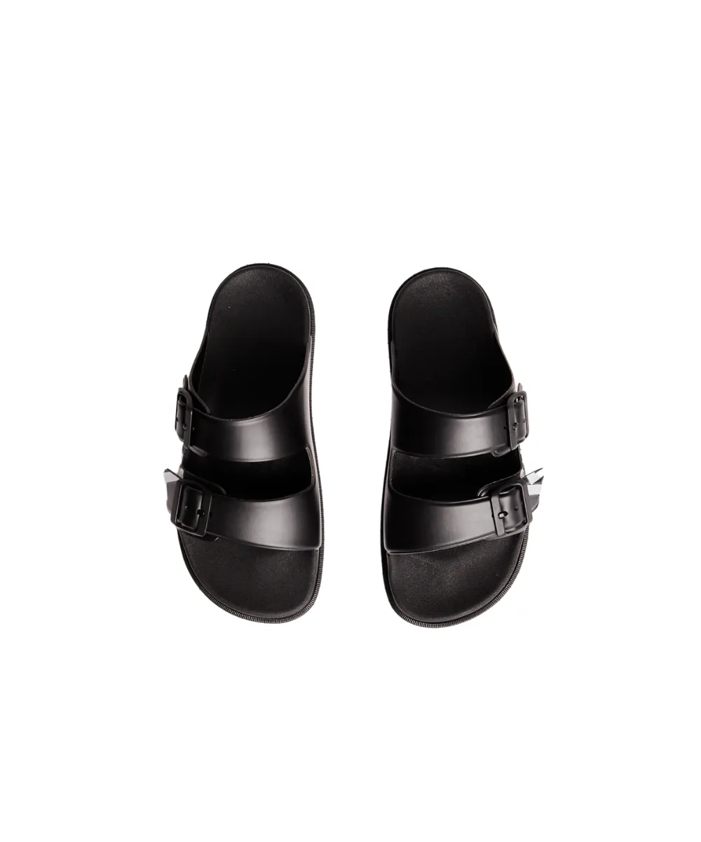 KARL LAGERFELD KONDO TRED KARL 2-STRAP SANDALS