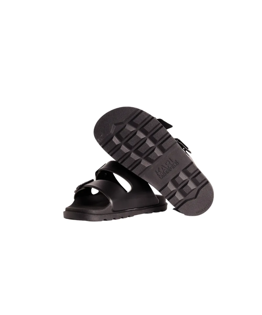 KARL LAGERFELD KONDO TRED KARL 2-STRAP SANDALS