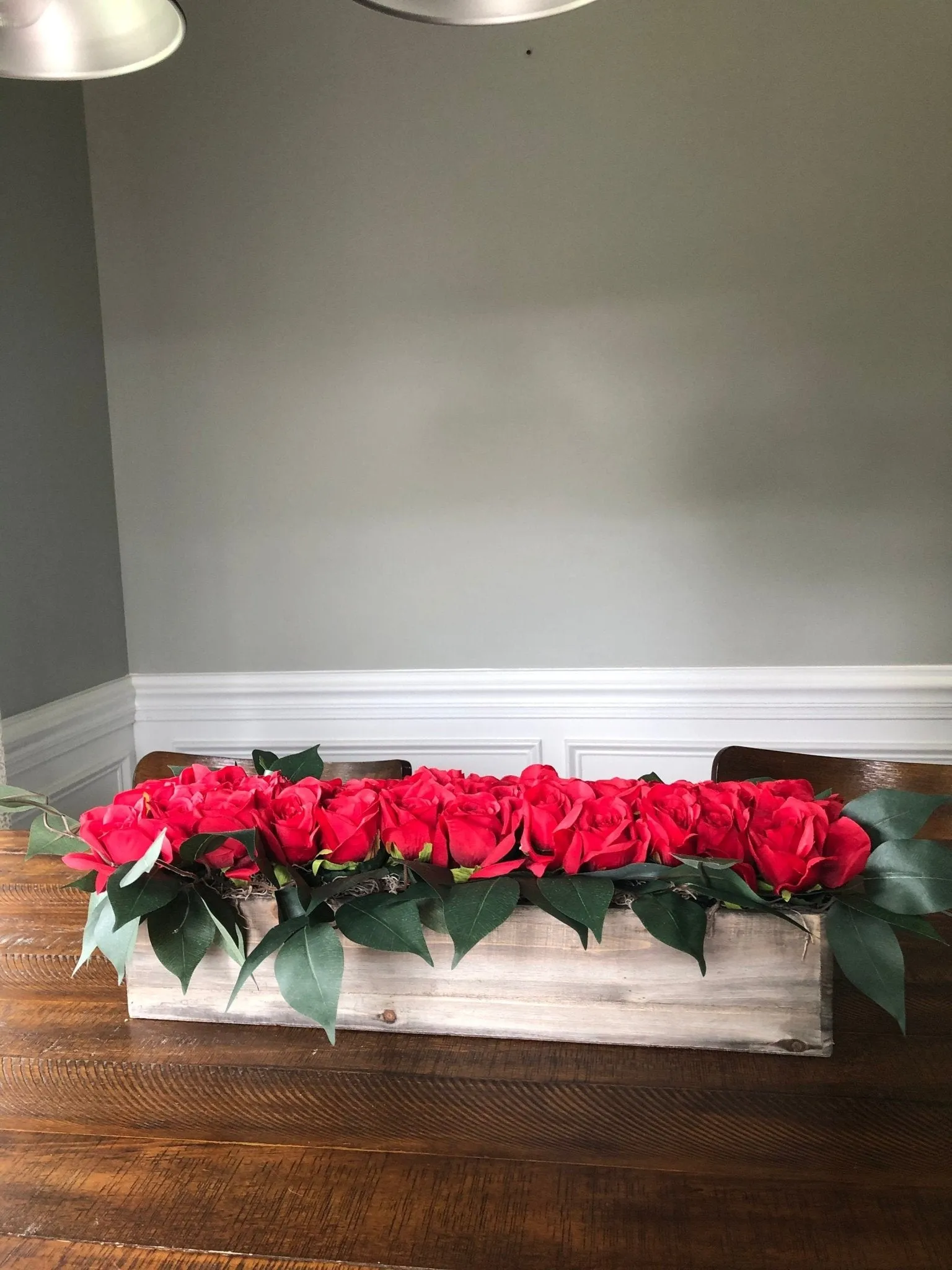 Kentucky Derby-Inspired Red Rose Centerpiece