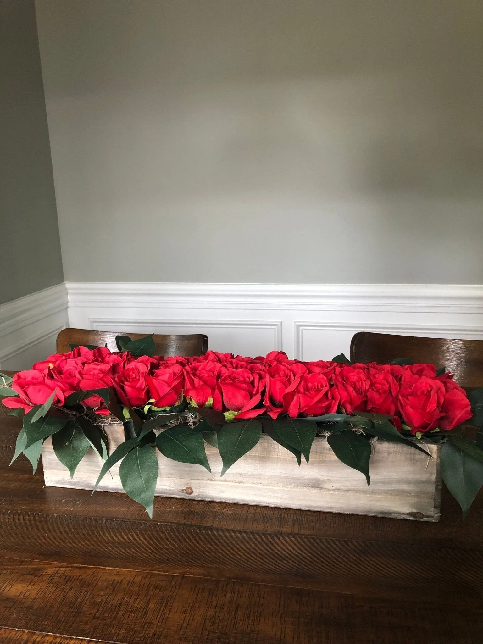 Kentucky Derby-Inspired Red Rose Centerpiece