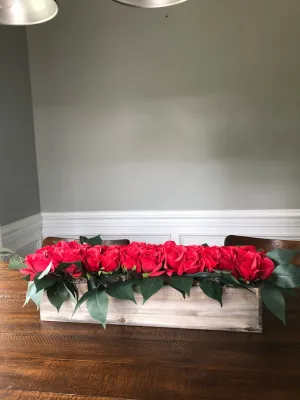 Kentucky Derby-Inspired Red Rose Centerpiece