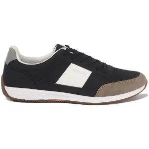 Lambretta Piston Mens Trainers - Black