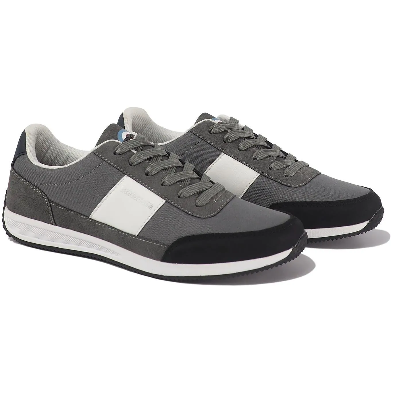 Lambretta Piston Mens Trainers - Grey