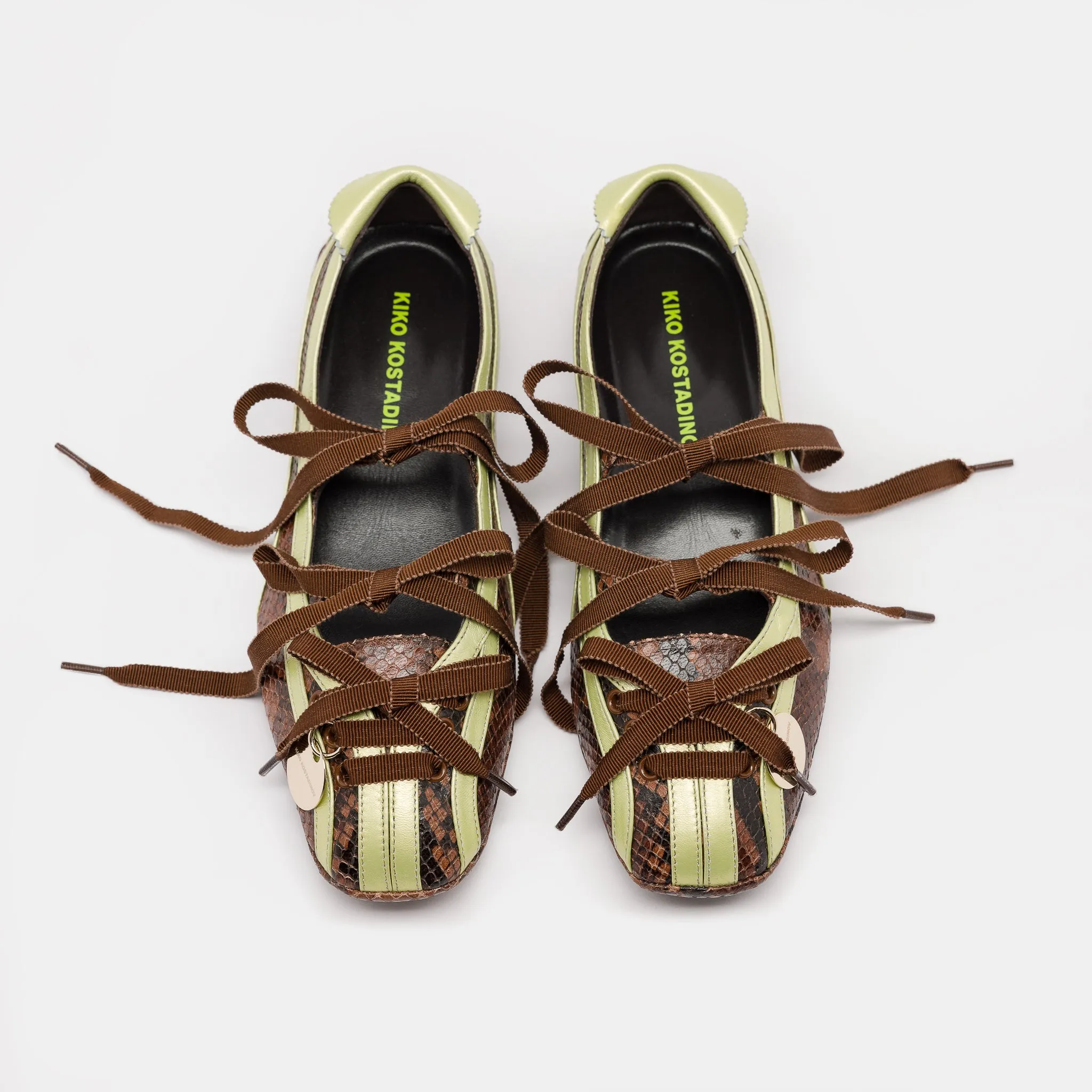 Lella Hybrid Shoes in Brown/Green