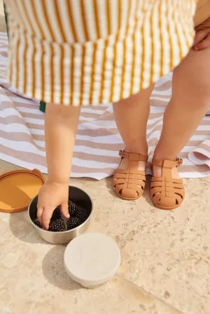 Liewood Kids Bre Sandals | Rose/Peppermint/Golden Caramel/Mustard | Liewood Jelly Sandals