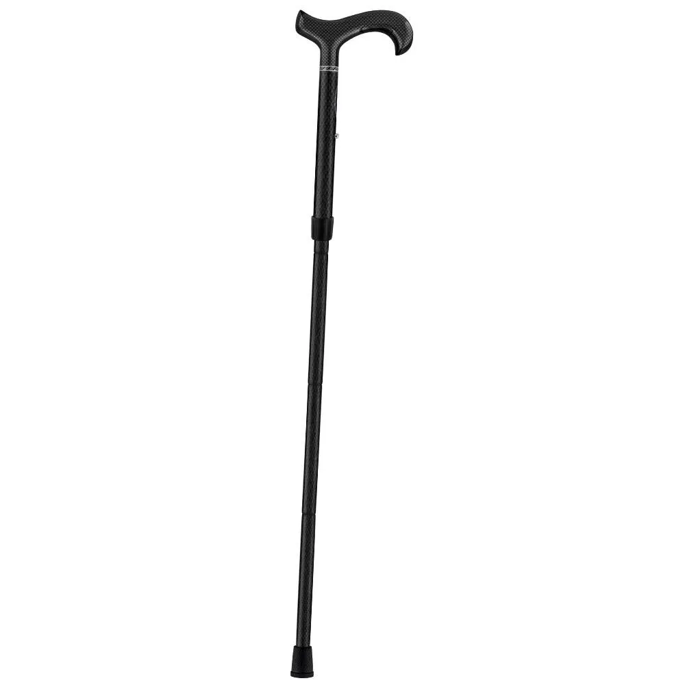 Lightweight Mesh Carbon Fiber Cane - Foldable & Adjust