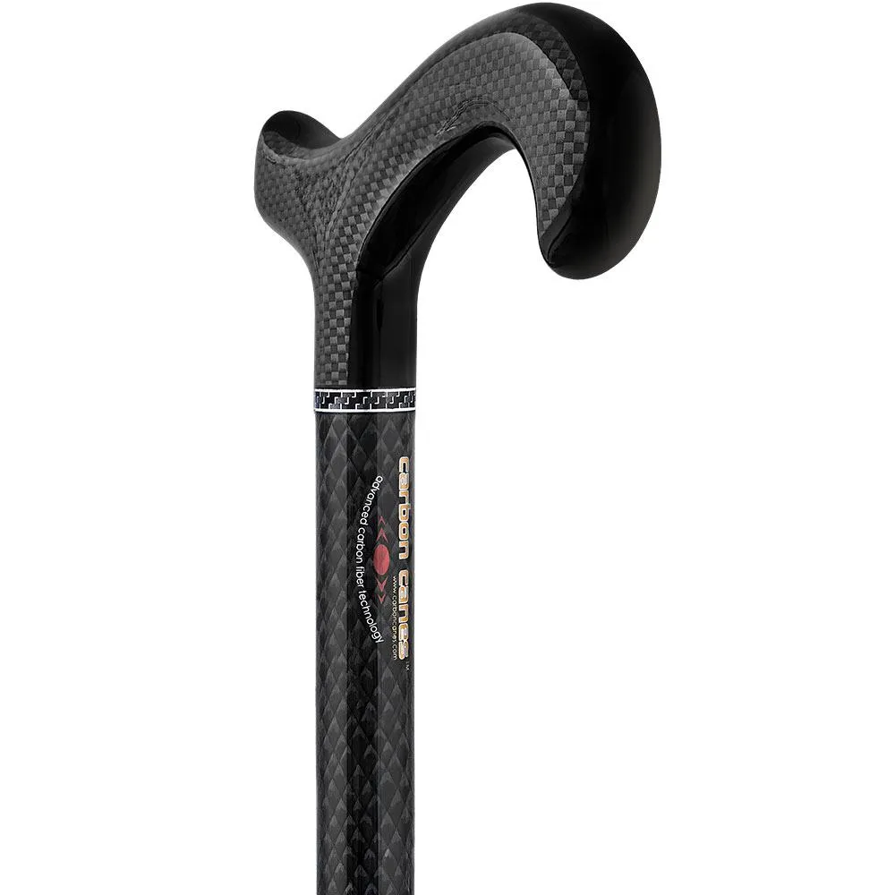 Lightweight Mesh Carbon Fiber Cane - Foldable & Adjust