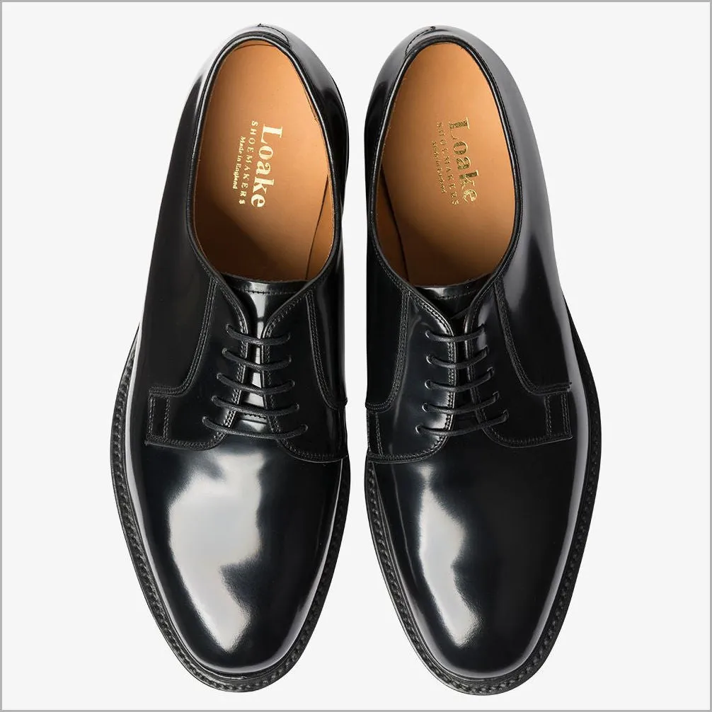 Loake 771 Black Derby Shoe--