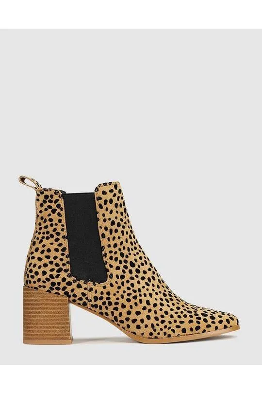 LOS CABOS REL ANKLE BOOT - CHEETAH