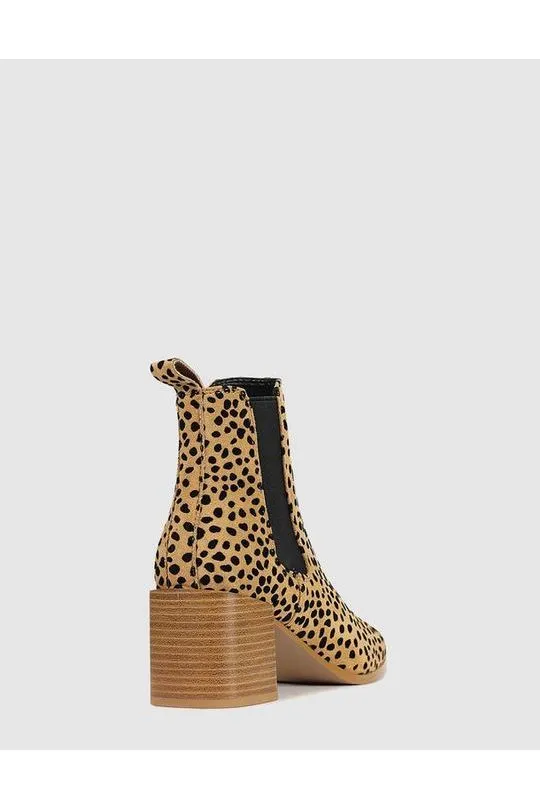 LOS CABOS REL ANKLE BOOT - CHEETAH