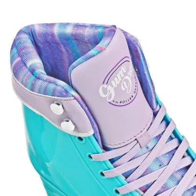 New - Roller Derby Gumdrop Kids' Adjustable Quad Skate - Mint (3-6)