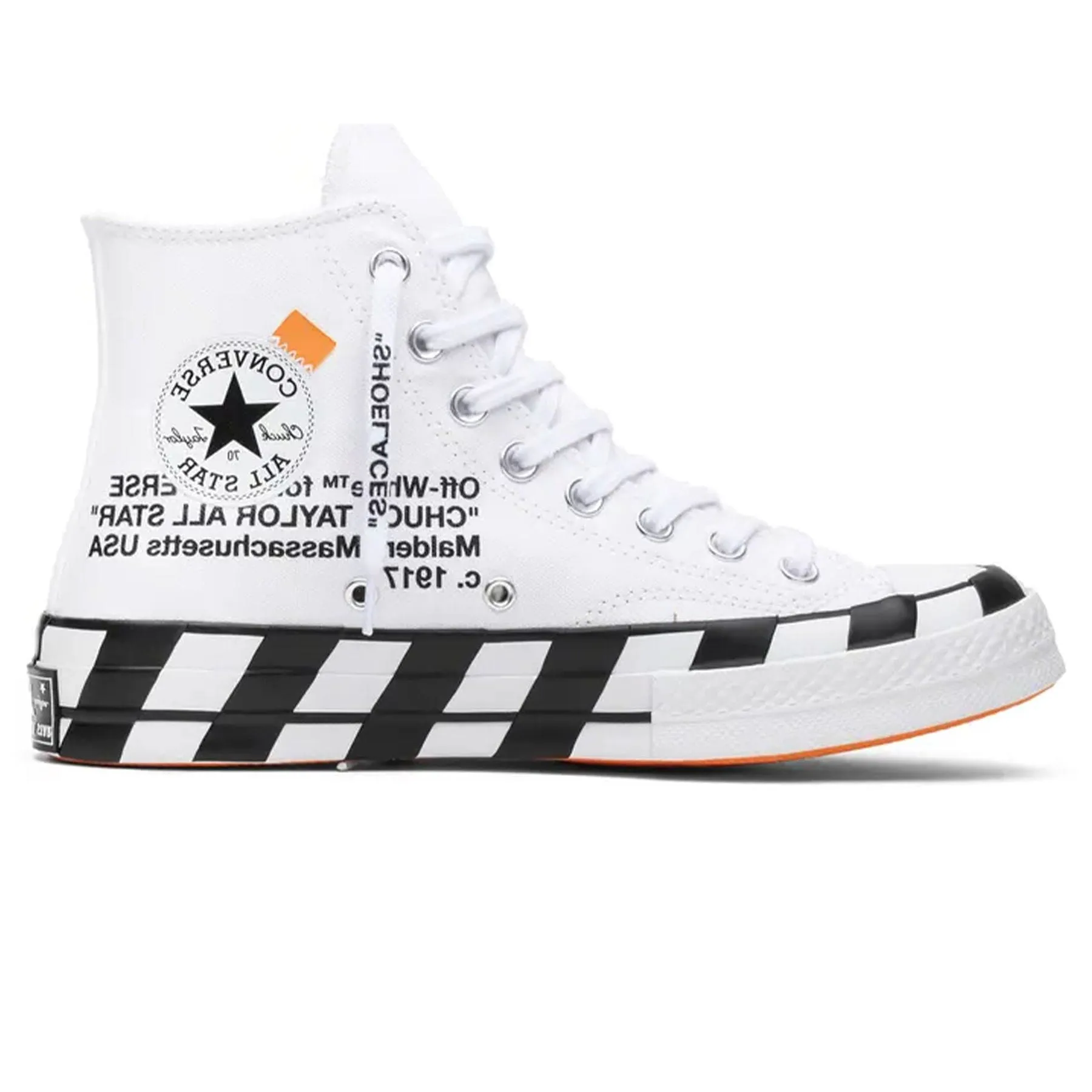 Off-White x Converse Chuck 70 Stripe 'White'