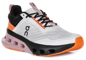 On Running Cloudnova X In Grey Orange For Women