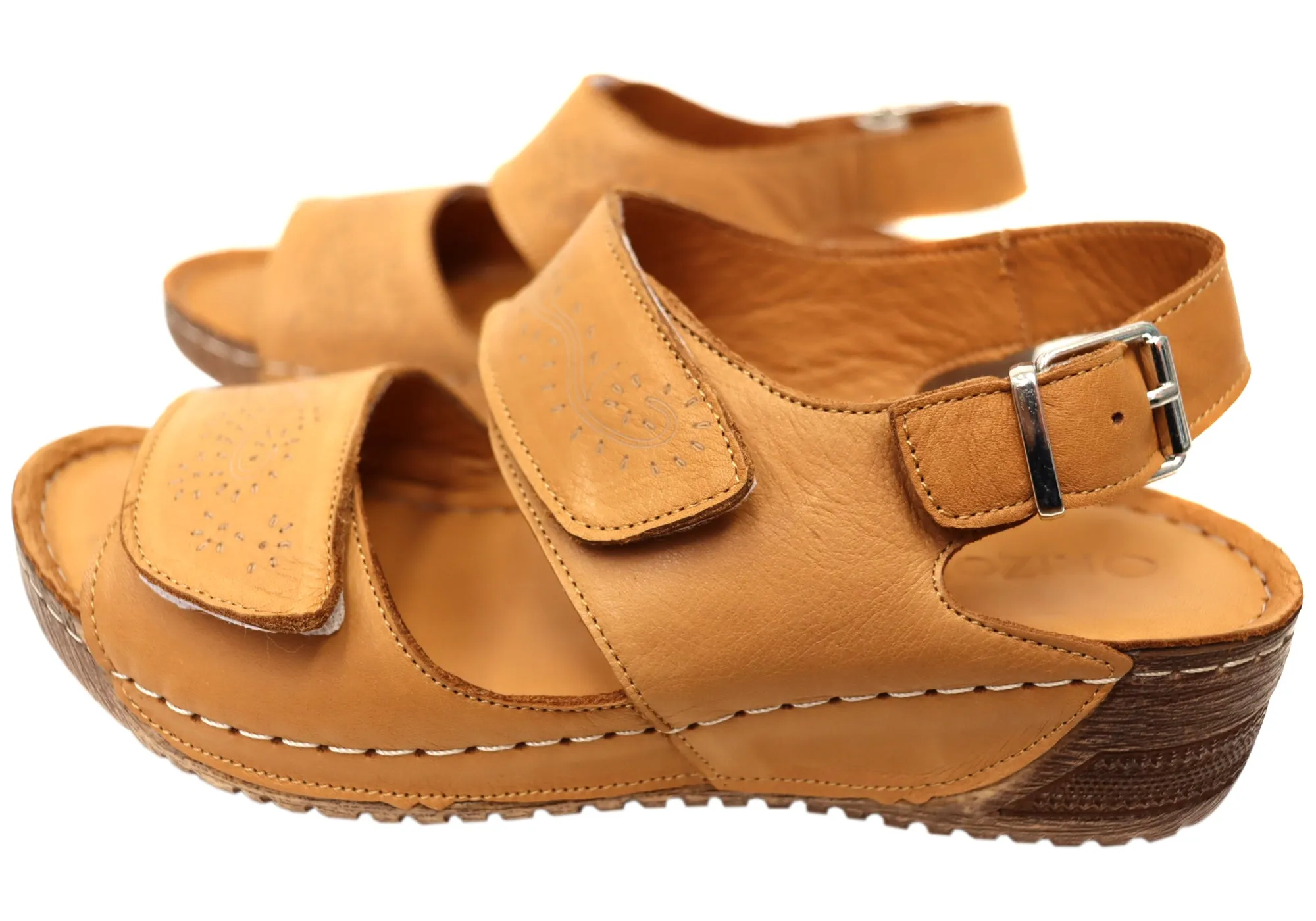 Orizonte Myorka Womens European Comfortable Leather Sandals