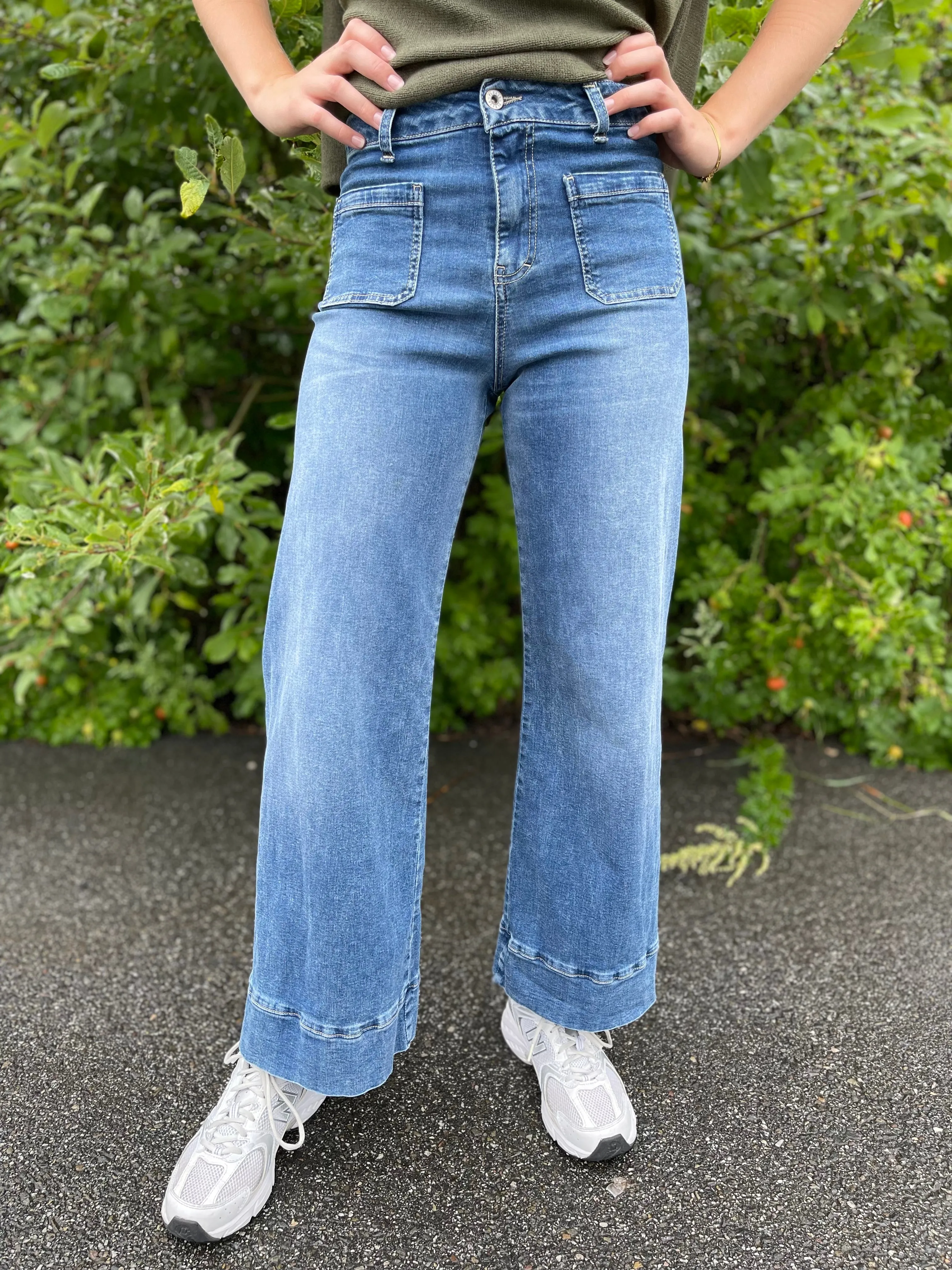 PLEASE MELI LONDON BLU DENIM