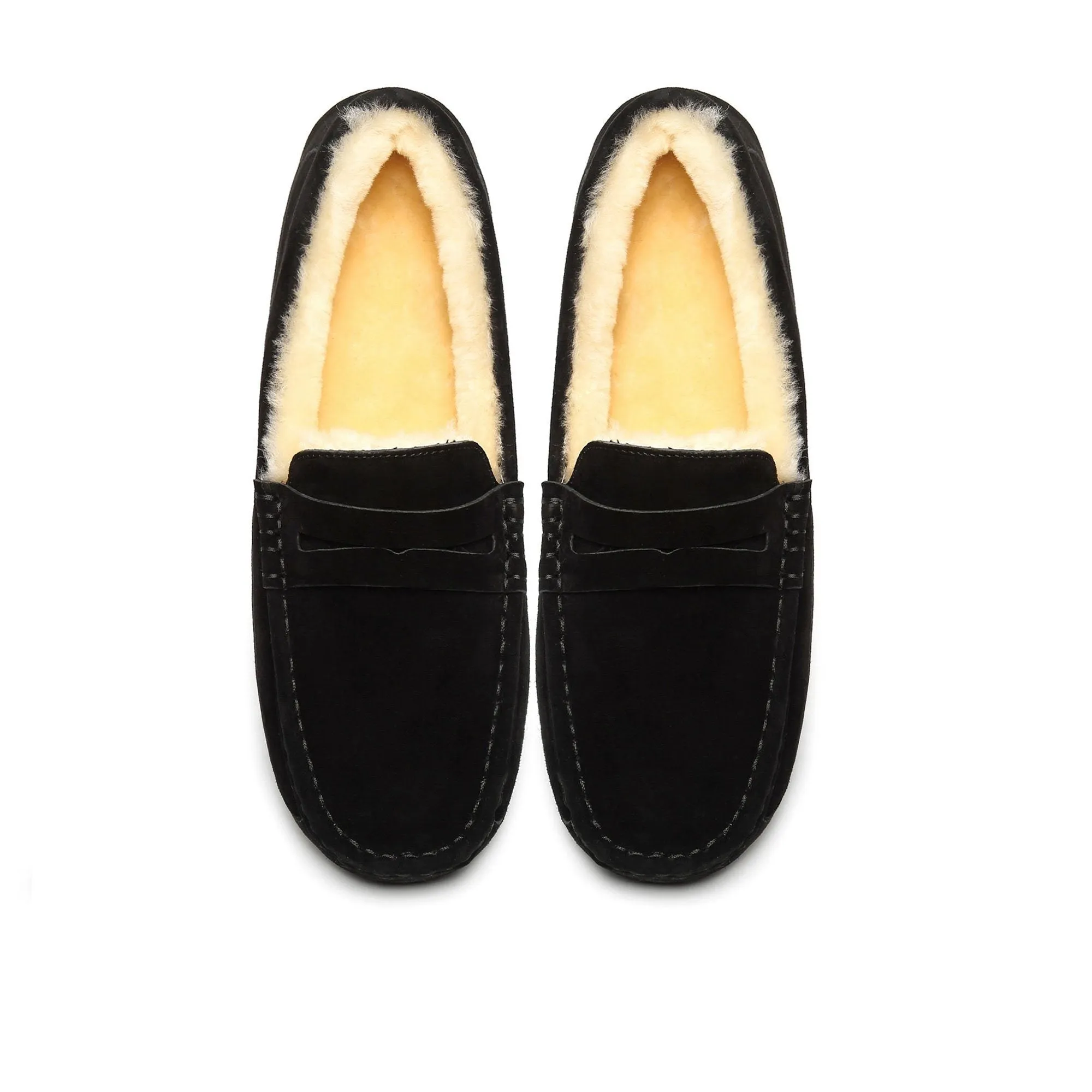 Premium Sheepskin Men UGG Moccasin