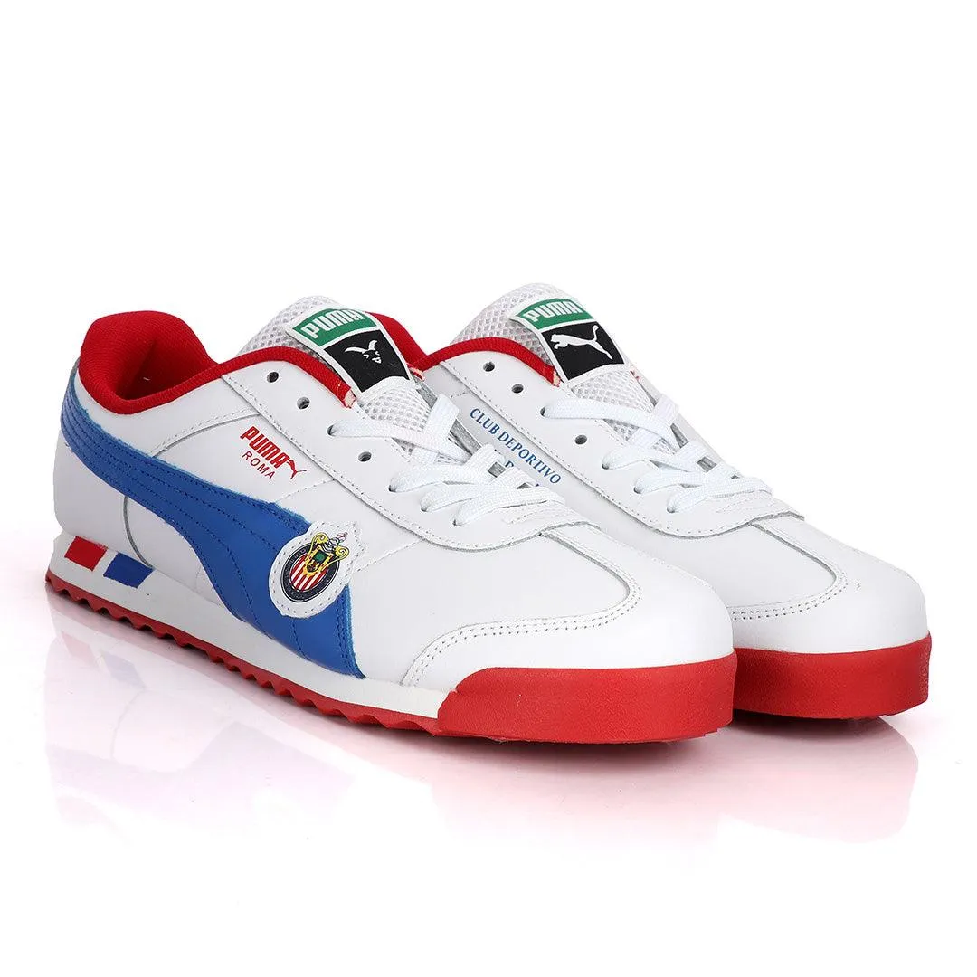 Puma Roma  Club Deportivo Guadalajara Sneaker-White Royal Blue