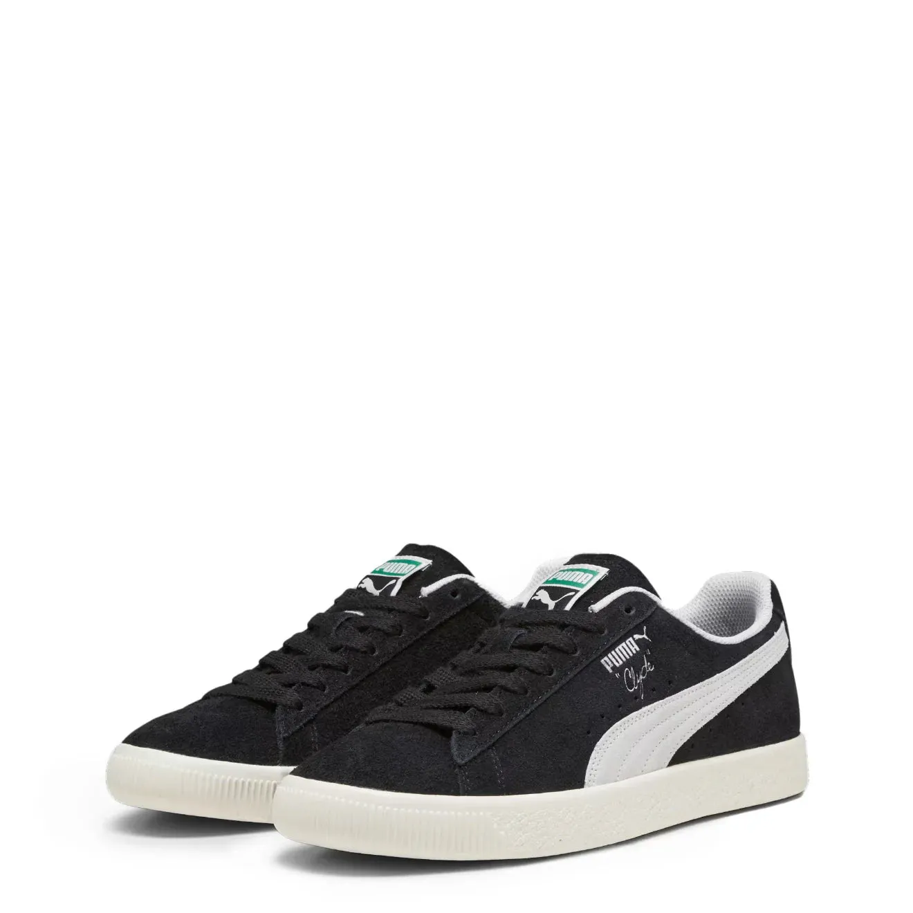 Puma Womens Clyde Teasel Puma Black / Frosted Ivory