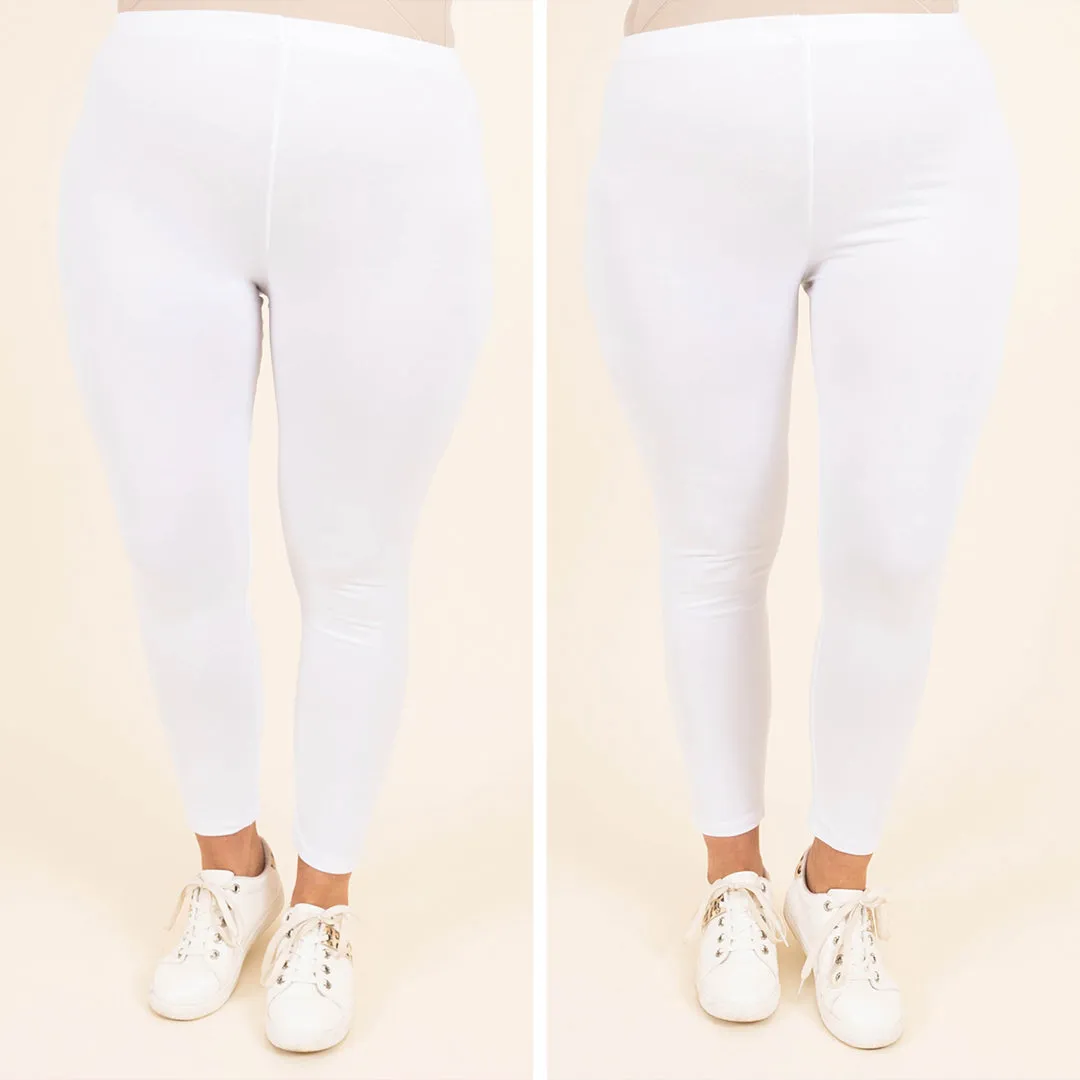 Quick With it Leggings, White