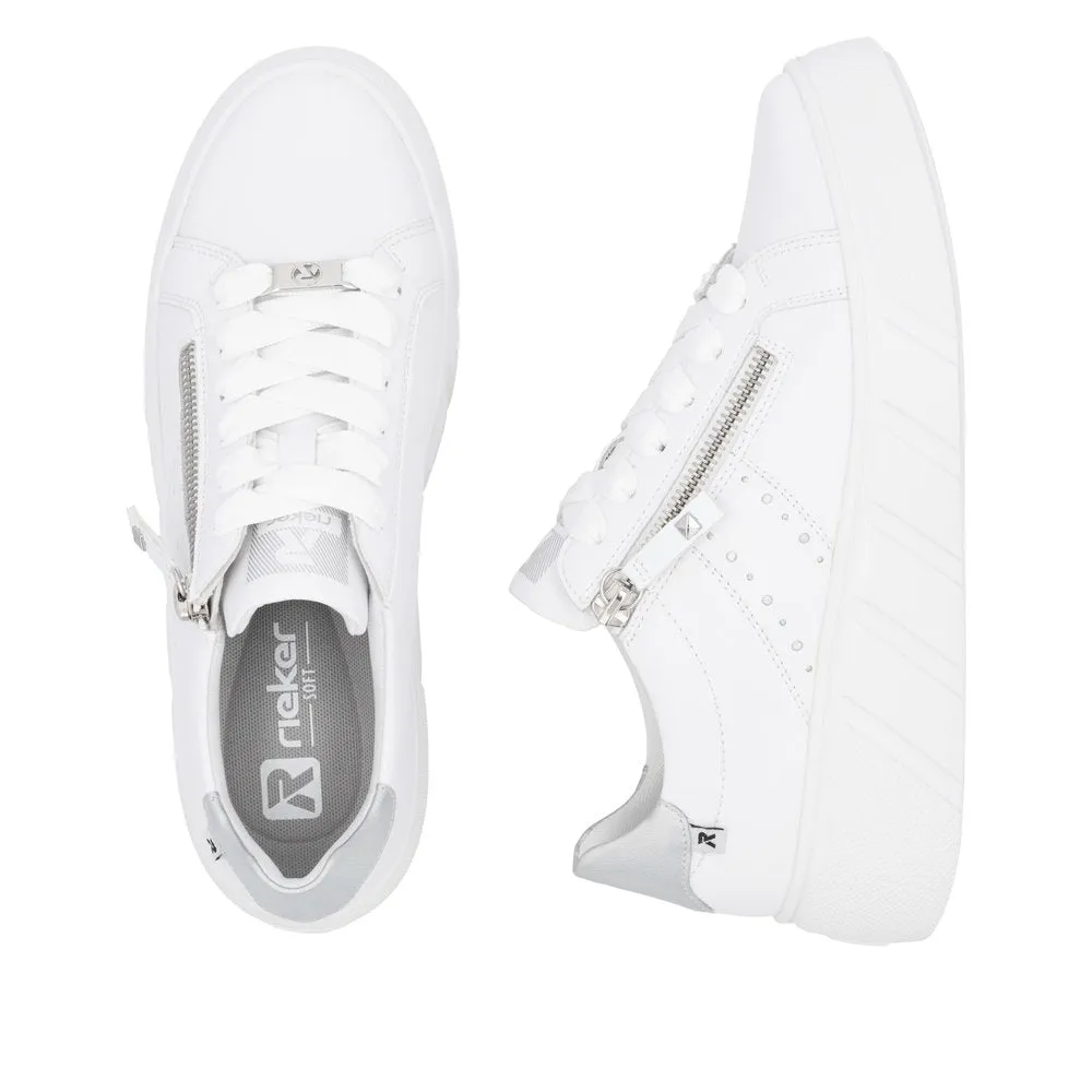 Rieker White Trainer W2605