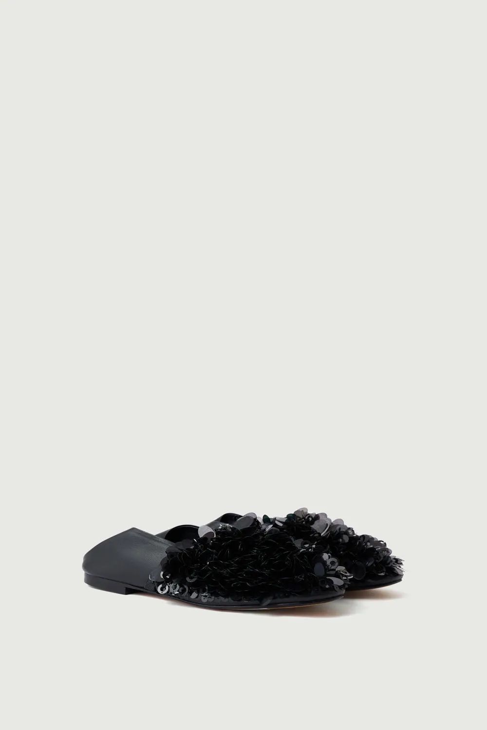 rosy black loafers